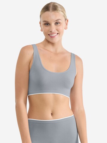 SLOGGI Bustier BH ' Blue Go Sense ' in Grijs: voorkant