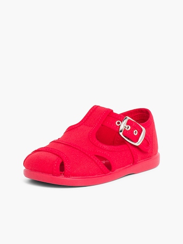 Pisamonas First-step shoe in Red: front