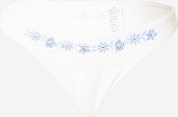 Pantaloncini per bikini di HOLLISTER in bianco: frontale