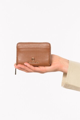 MICHAEL Michael Kors Wallet 'Mott Za' in Brown