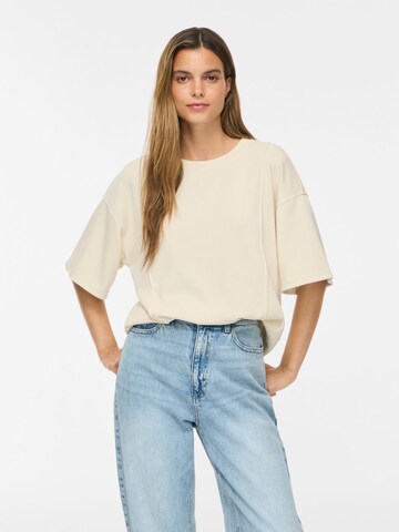 Felpa 'VITelana' di VILA in beige: frontale