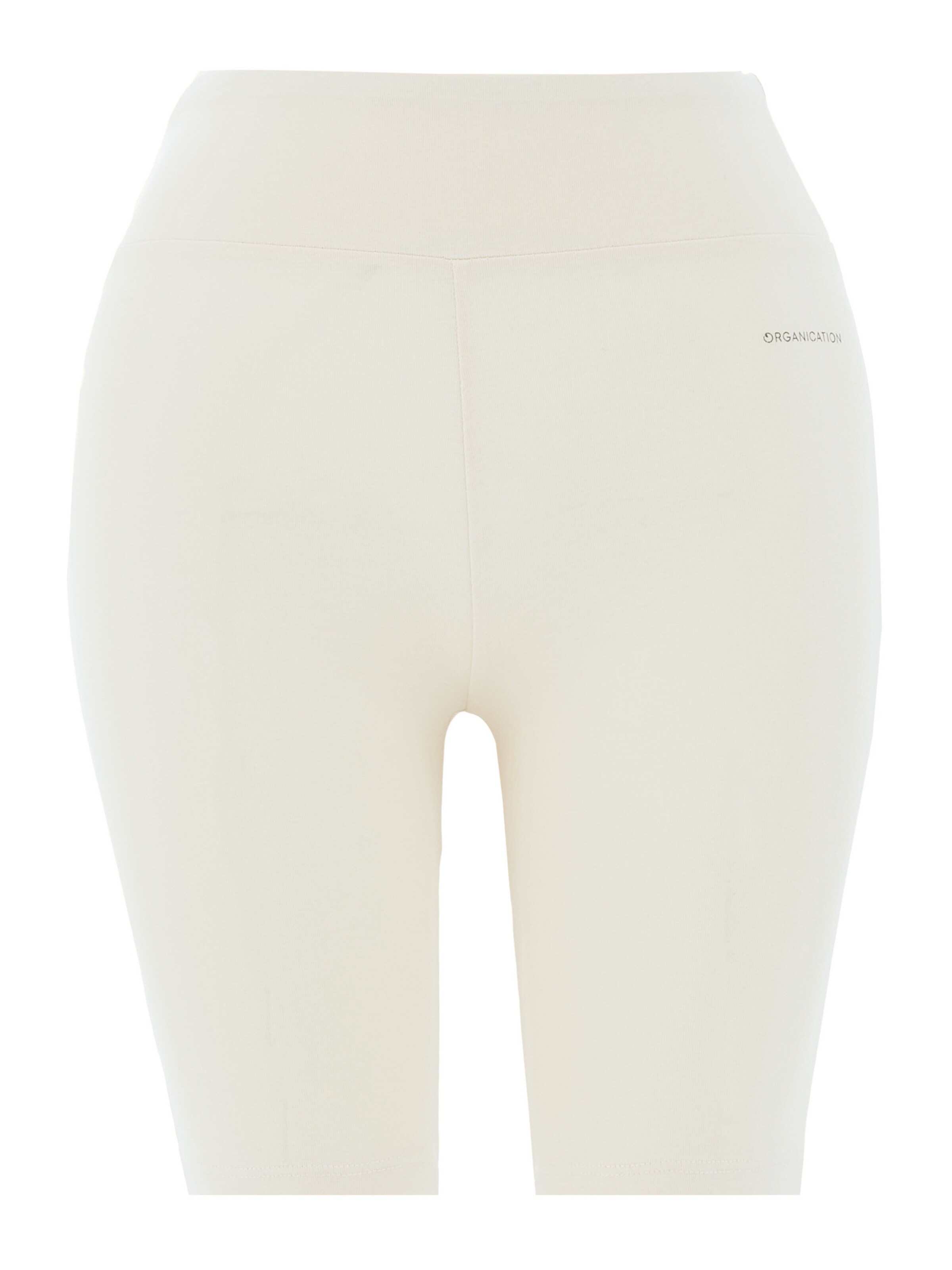 Organication Shorts in Weiß: Vorderseite