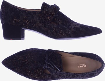 LLOYD Flats & Loafers in 38 in Black: front