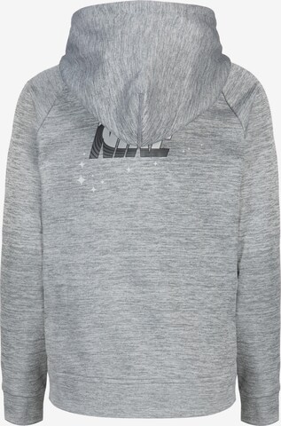 NIKE Sportsweatjacke in Grau