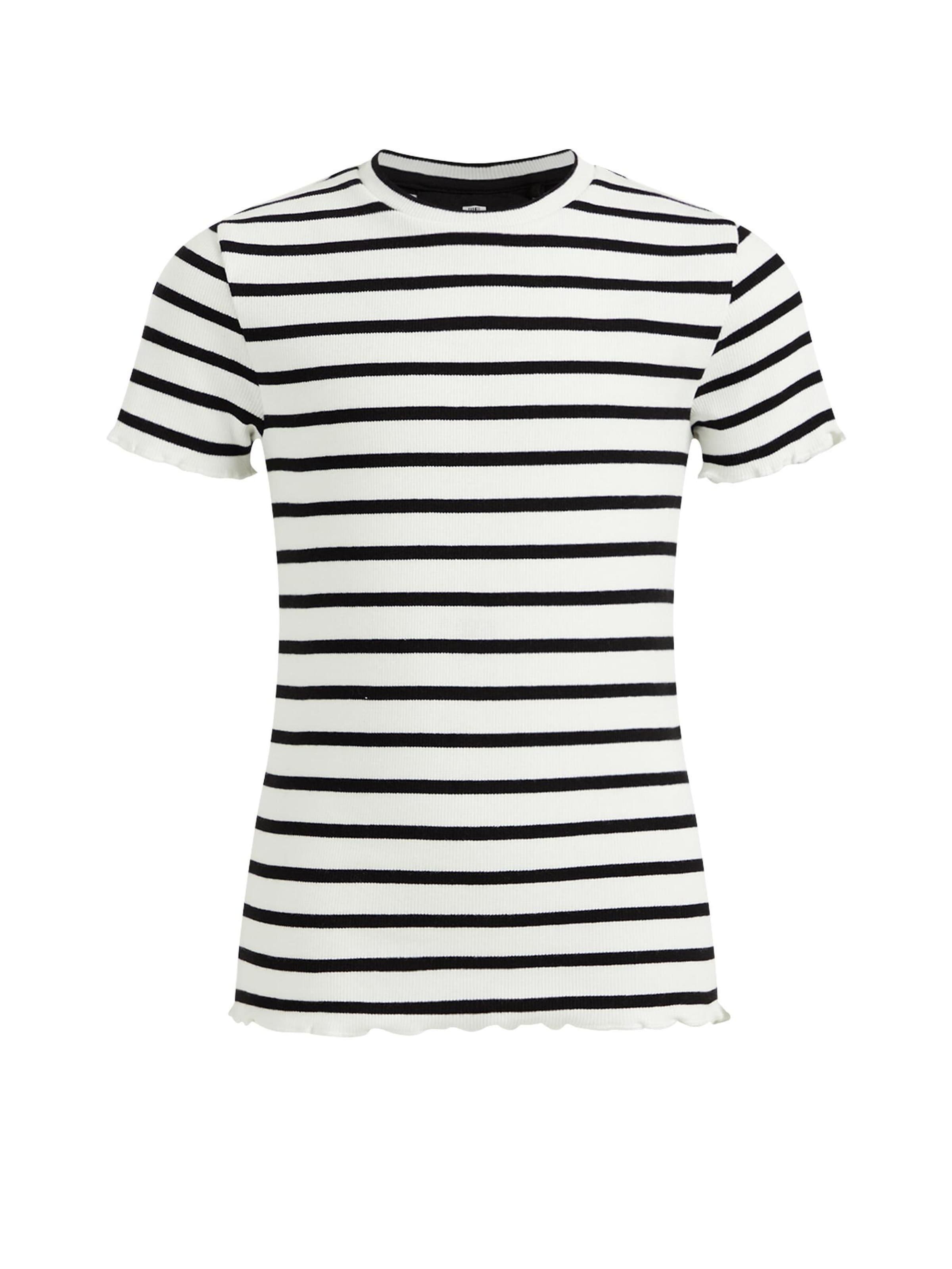 WE Fashion Paita värissä musta: etupuoli