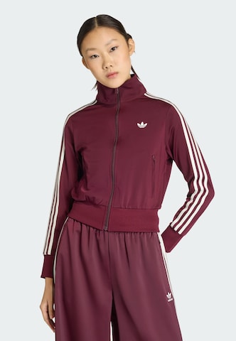 ADIDAS ORIGINALS - Sudadera con cremallera 'Firebird' Classic' en rojo: frente