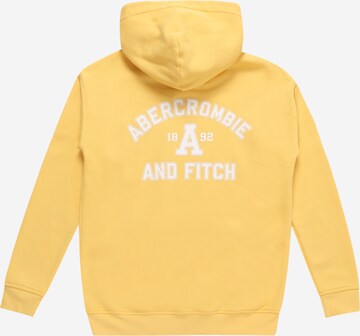 dzeltens Abercrombie & Fitch Sportisks džemperis