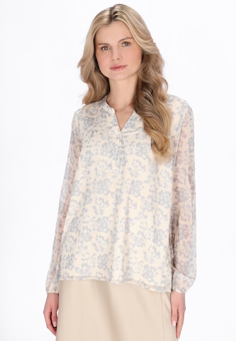 Usha - Blusa 'Casual' em branco: frente