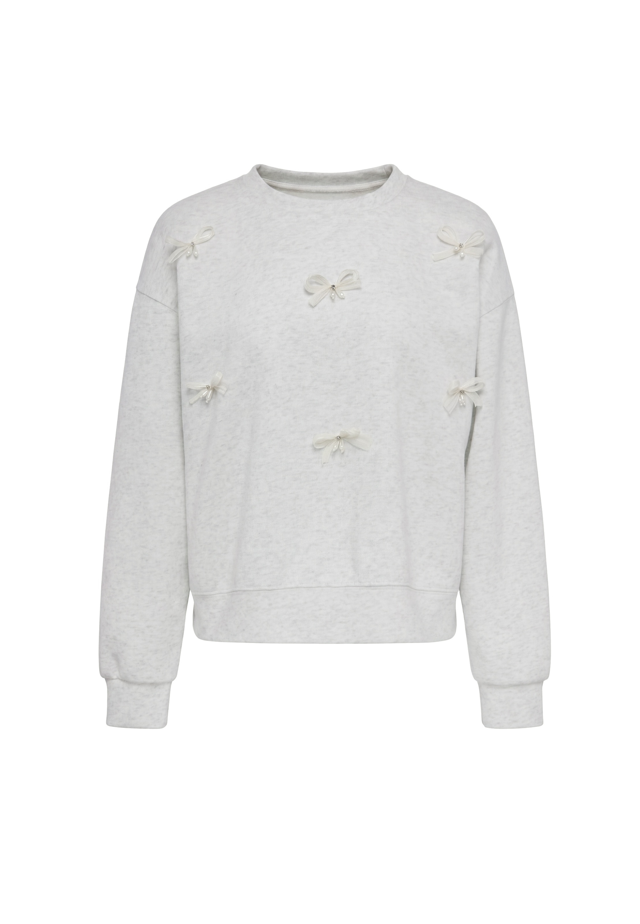 Sweat-shirt 'Pop' MYMO en gris : devant