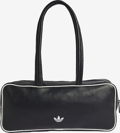 ADIDAS ORIGINALS Schultertasche 'Adicolor Elongated' in schwarz / weiß, Produktansicht