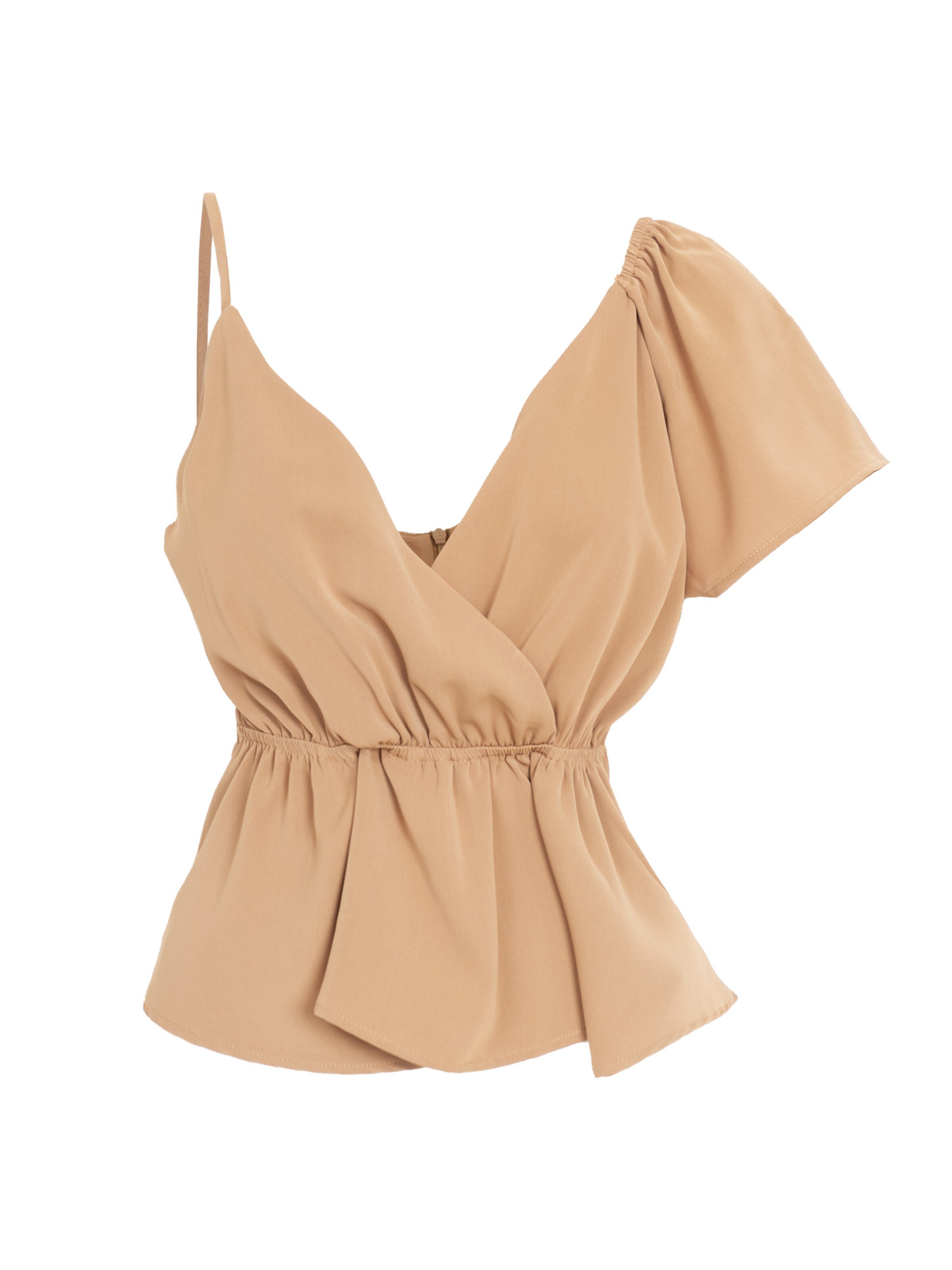 Influencer Топ в Коричневый: спереди