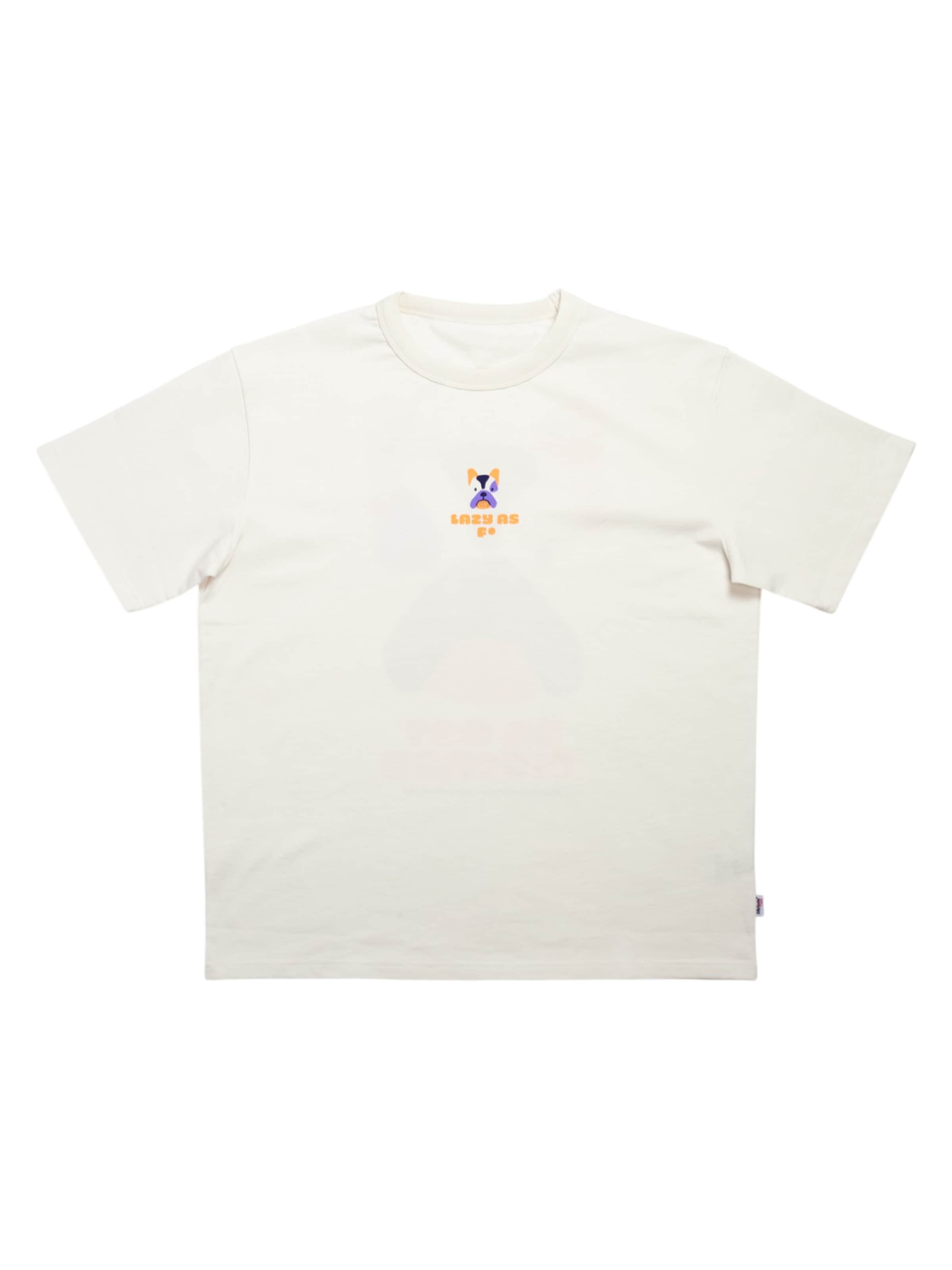 DillySocks Bluser & t-shirts 'Do Not Disturb' i hvid, Produktvisning