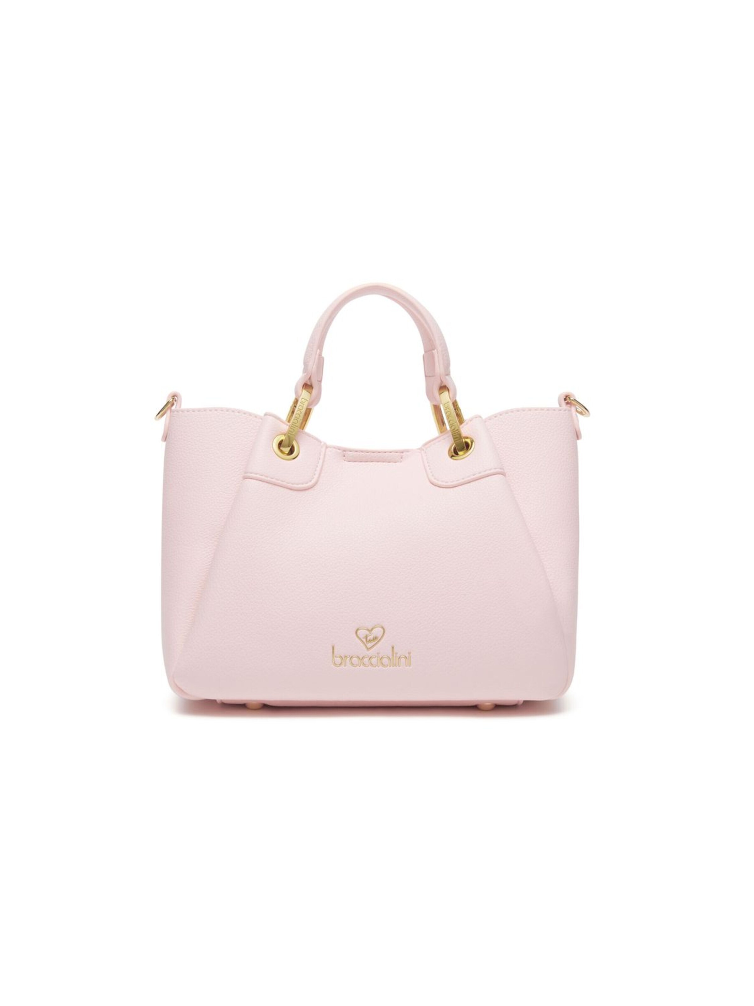 Borsa a mano 'Amy' di Braccialini in rosa: frontale