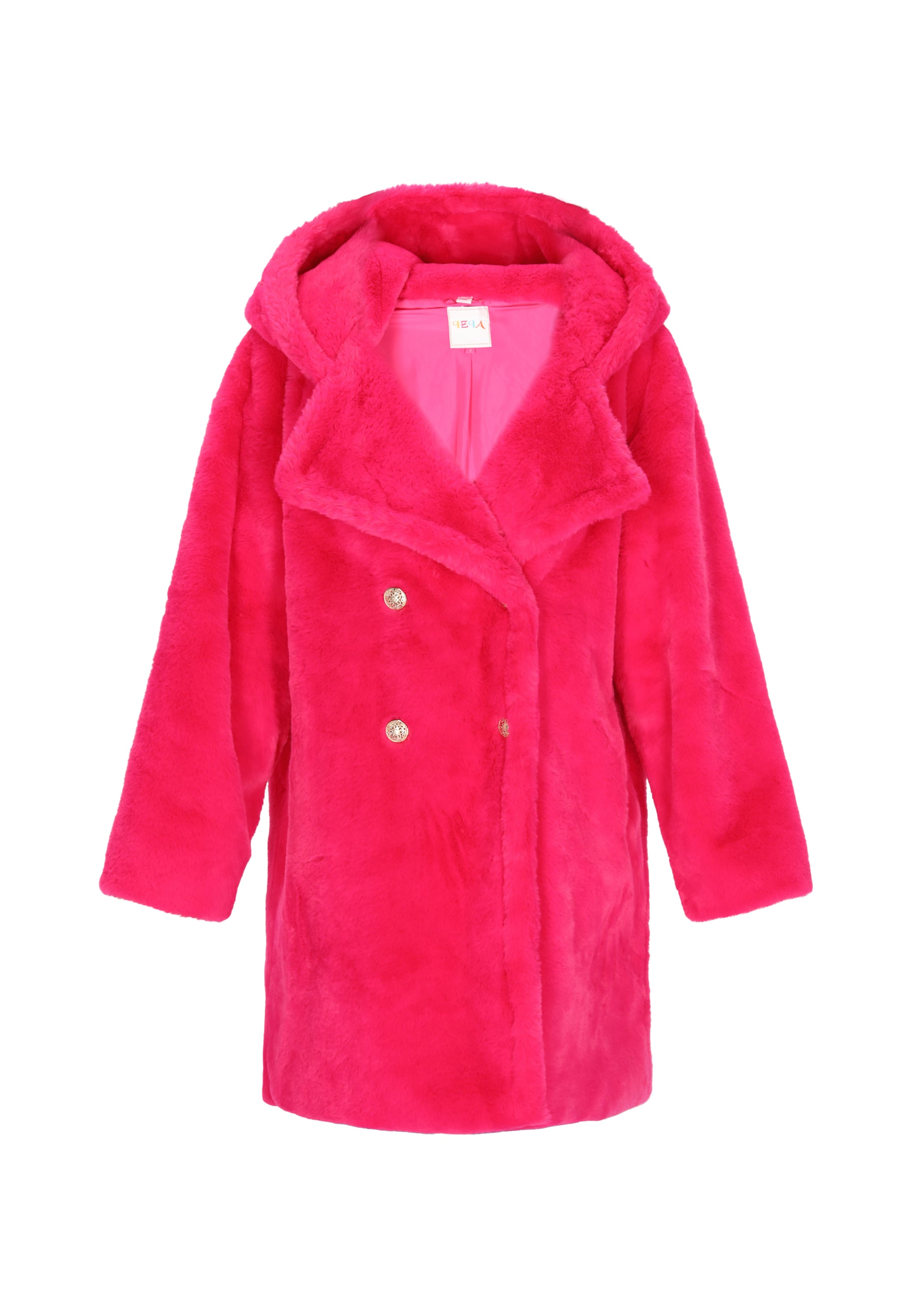 Cappotto di mezza stagione di IZIA in rosa: frontale