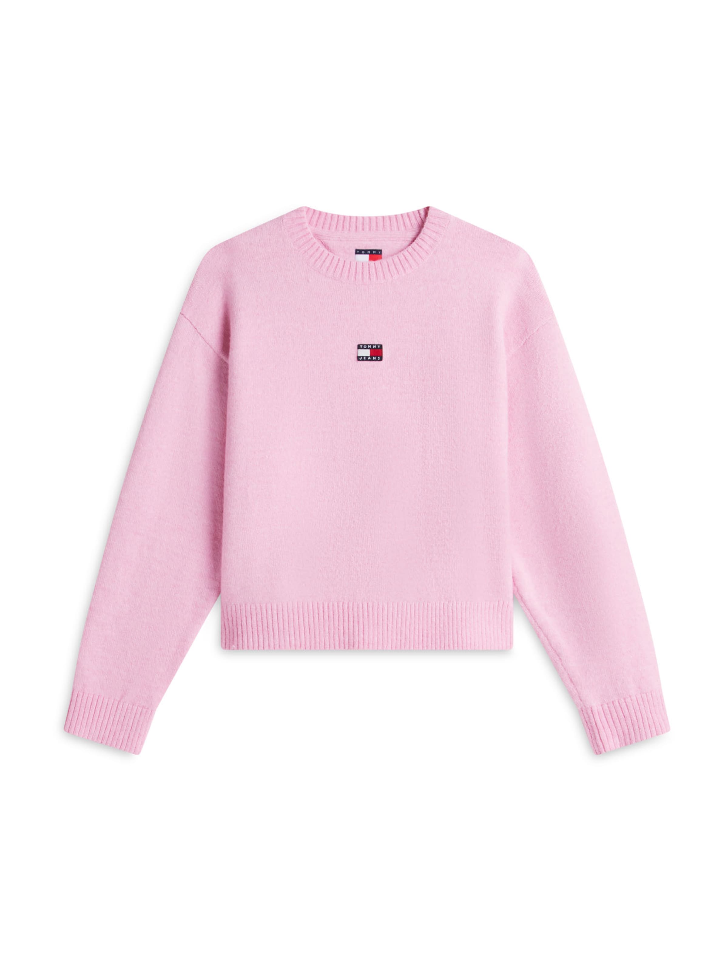 Tommy Jeans - Jersey en rosa: frente