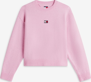 Tommy Jeans - Jersey en rosa: frente