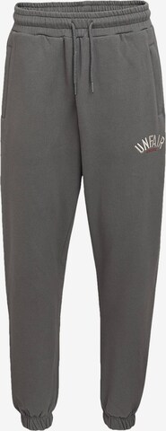 Regular Pantalon de sport Unfair Athletics en gris : devant