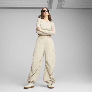 T-shirt 'Wardrobe Ess' PUMA en blanc