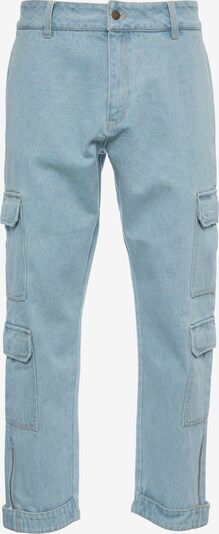 Karl Kani Jeans cargo en bleu denim, Vue avec produit