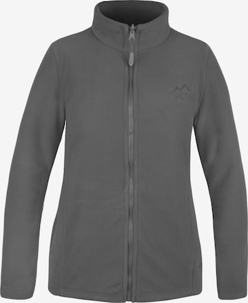 normani Athletic Fleece Jacket 'Laanila' in Grey: front