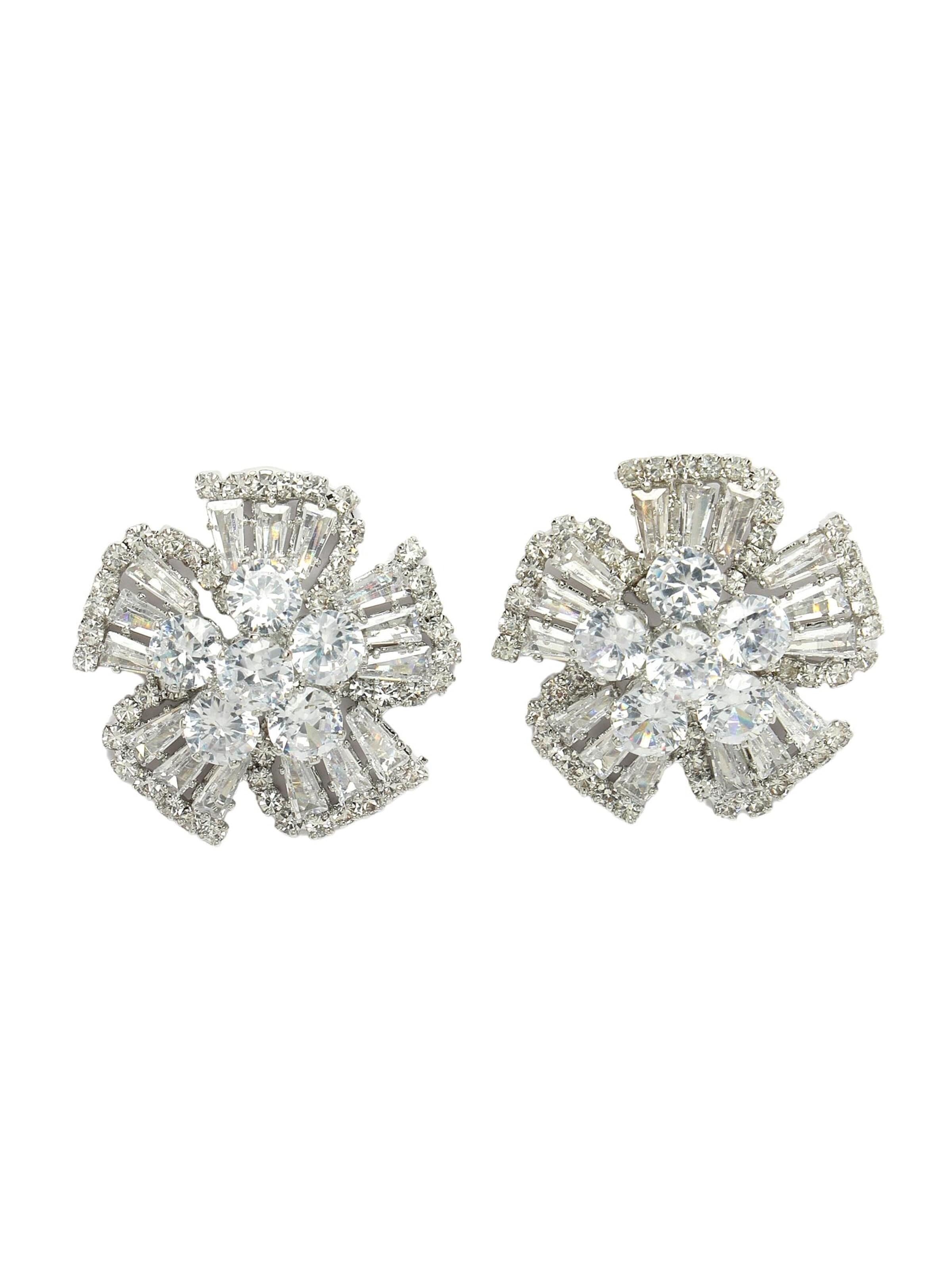AVANT-GARDE PARIS - Pendientes 'Simonana' en blanco: frente