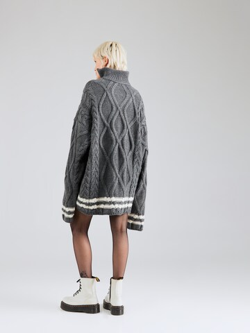 Karo Kauer Knitted dress in Grey