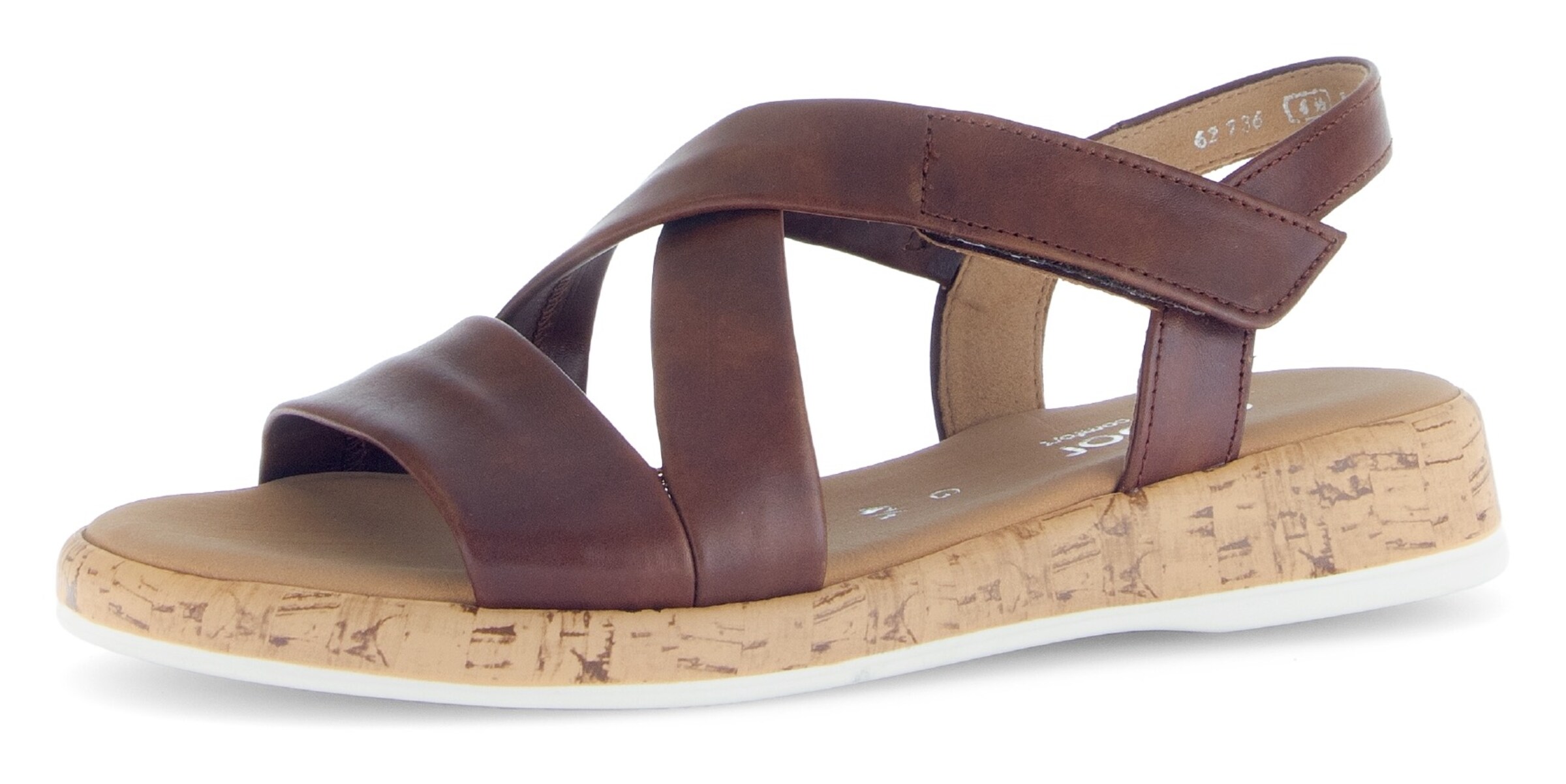 GABOR Sandale in Braun: Vorderseite