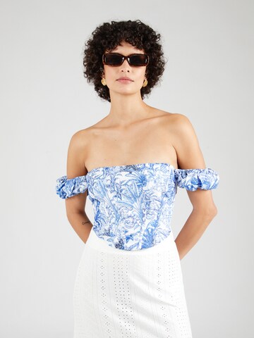 Camicia da donna di Trendyol in blu: frontale