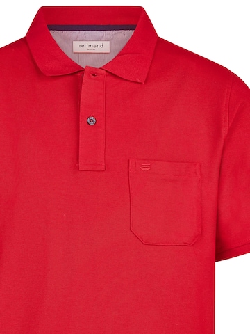 redmond Shirt 'Basic'‌‌ in Rot
