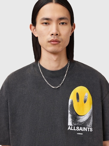 AllSaints T-Shirt 'PARTY WAVE' (GOTS) in Schwarz
