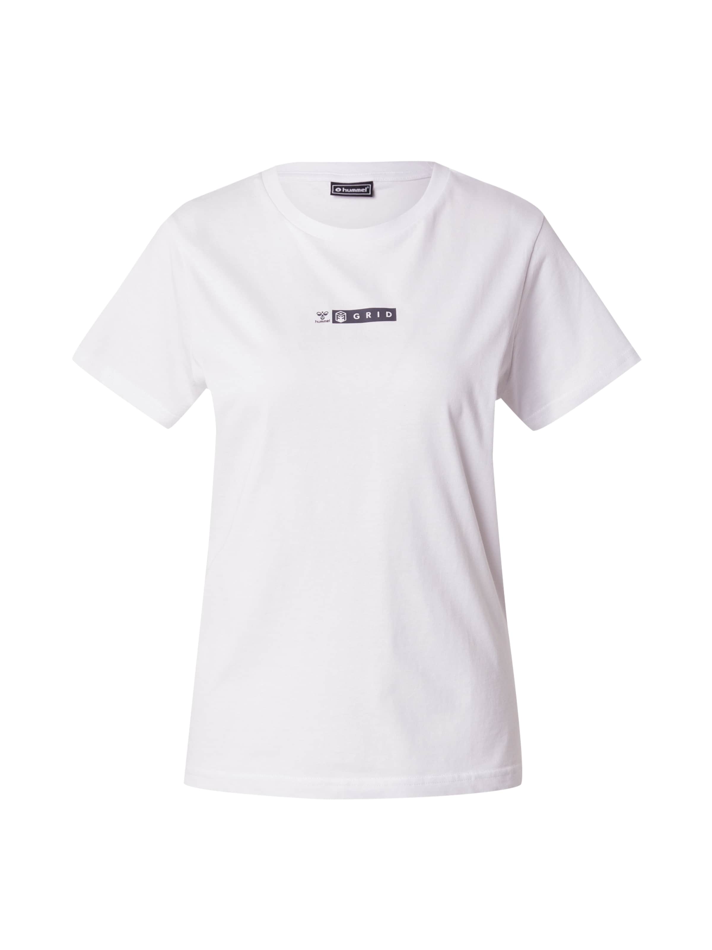 T-shirt fonctionnel 'Offgrid' Hummel en blanc : devant