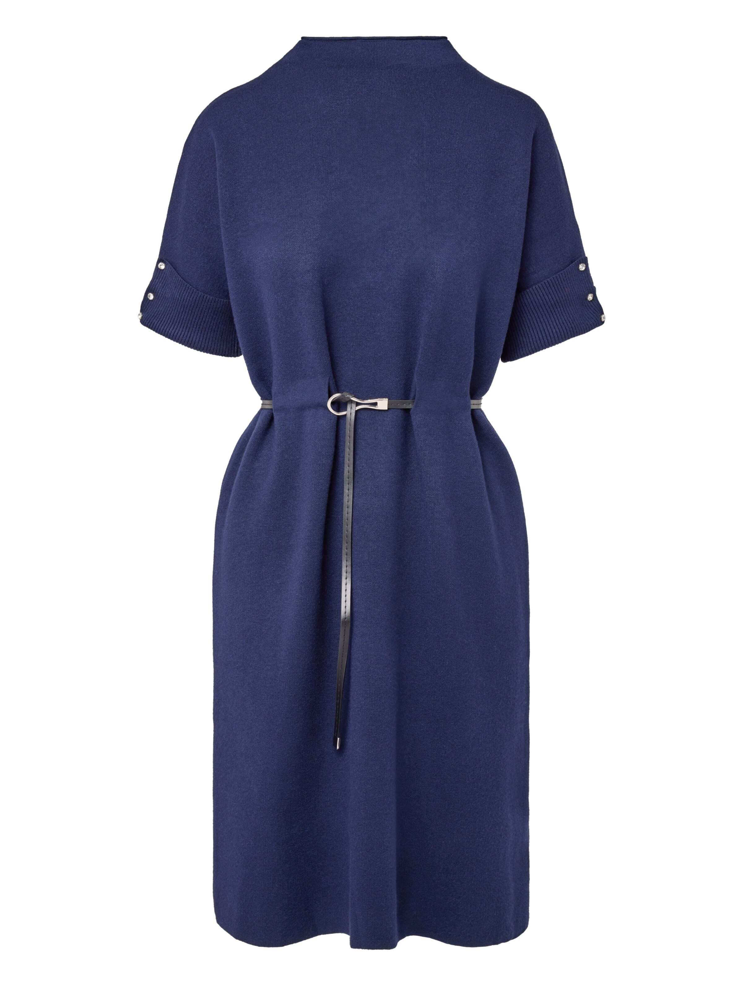 Quiosque Úpletové šaty – modrá: přední strana