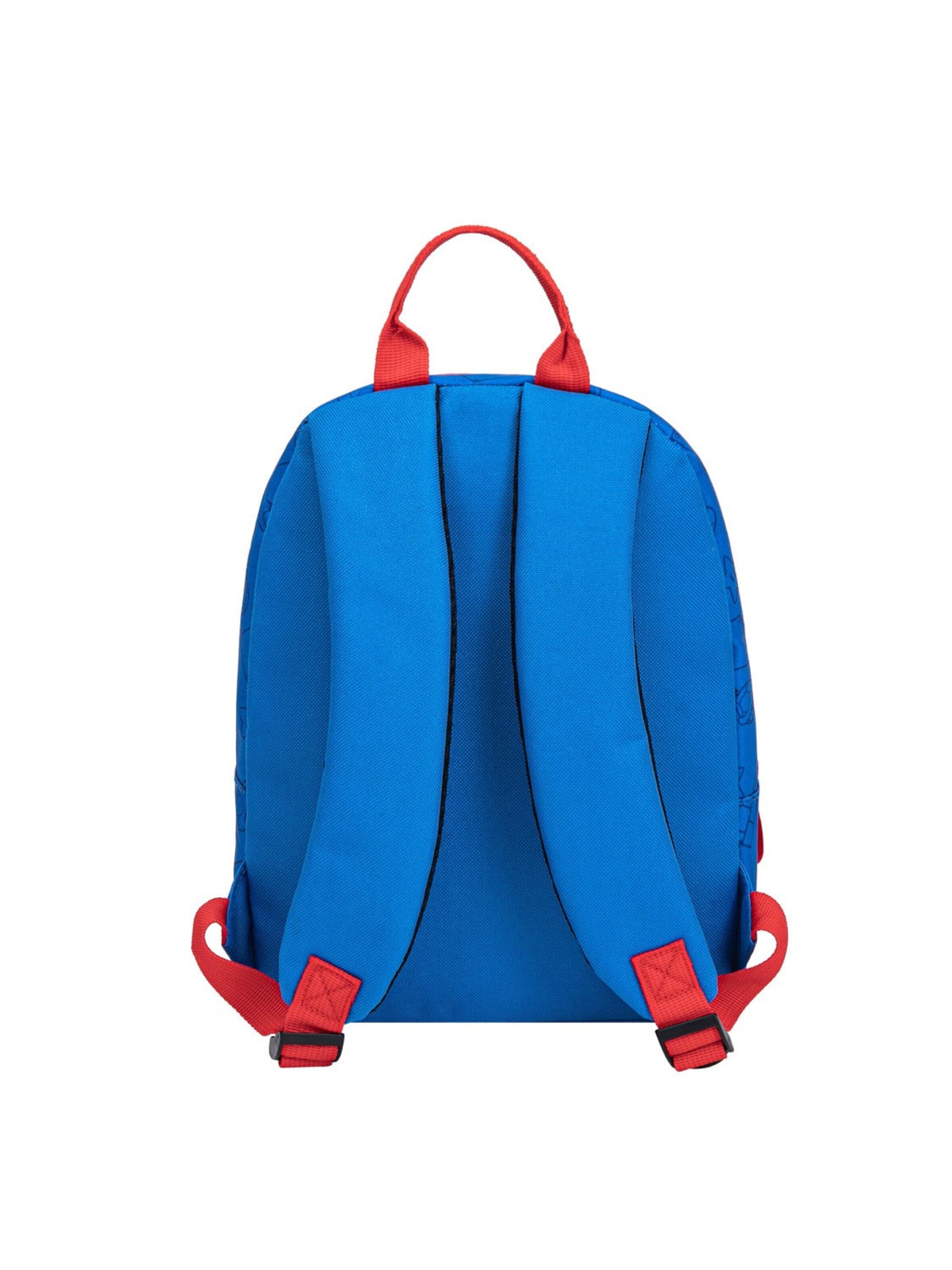 Super Mario Rugzak 'Super Mario Rugzak Jongens Meisjes Hoogte 33cm' in Blauw