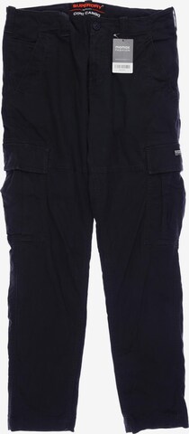 Superdry Pants in 32 in Black: front
