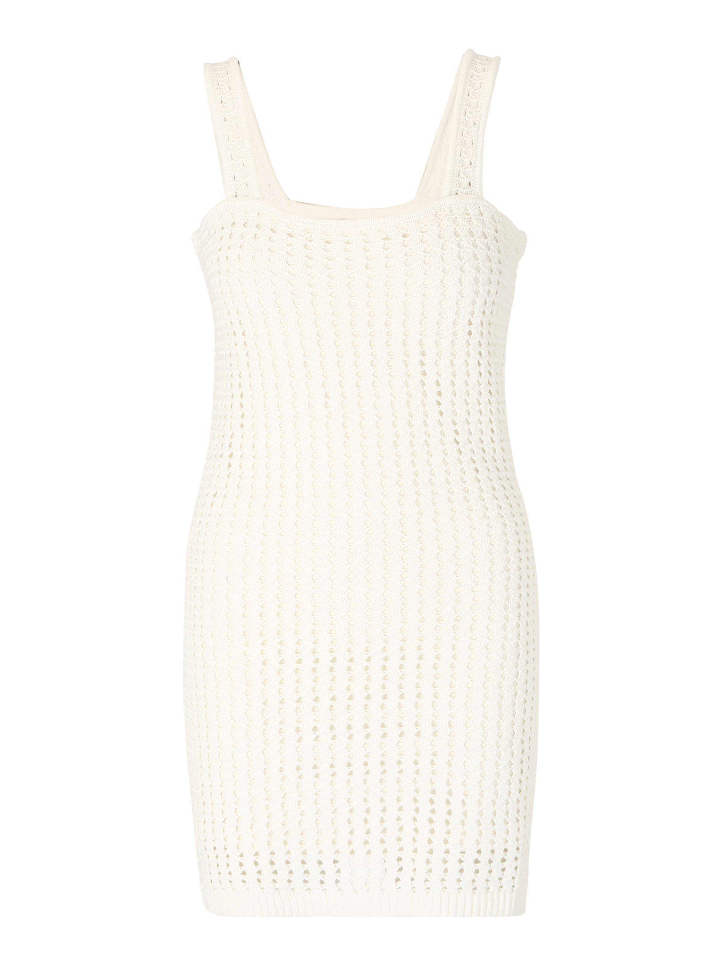 Gap Petite Knit dress in White: front