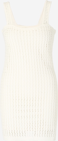 Gap Petite - Vestido de punto en blanco: frente