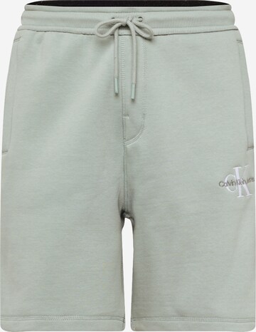 Calvin Klein Jeans Loose fit Trousers in Grey: front