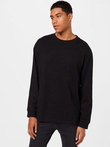 WEEKDAY Shirt in Black: front