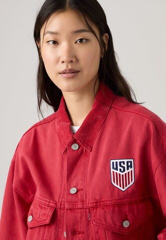 LEVI'S ® Jacke 'England Football Type III' in Rot