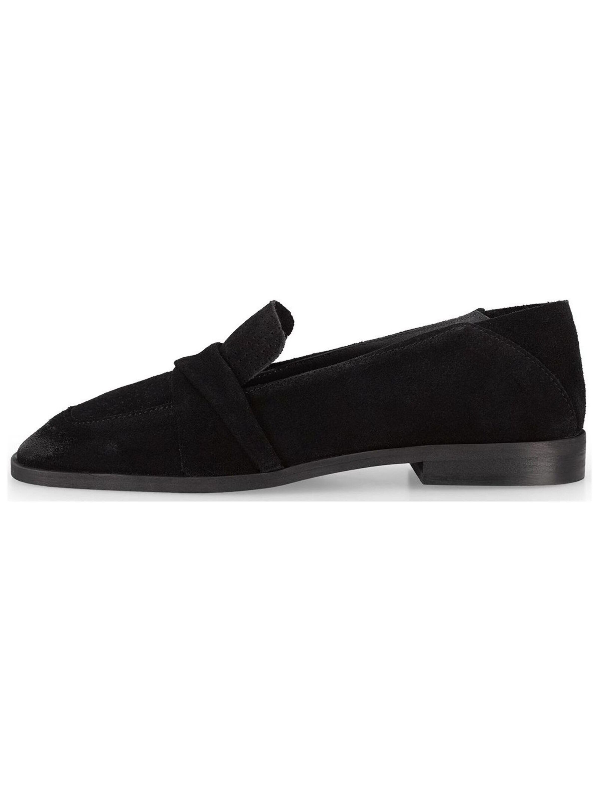 Felmini Wide Fit Slipper in Schwarz