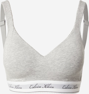 pilka Calvin Klein Underwear Biustjė Liemenėlė: priekis