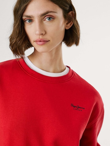 Pepe Jeans Sweatshirt 'Babi' in Rood