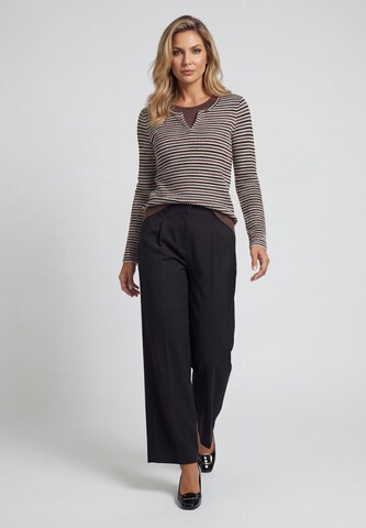 usha BLACK LABEL - Blusa en marrón