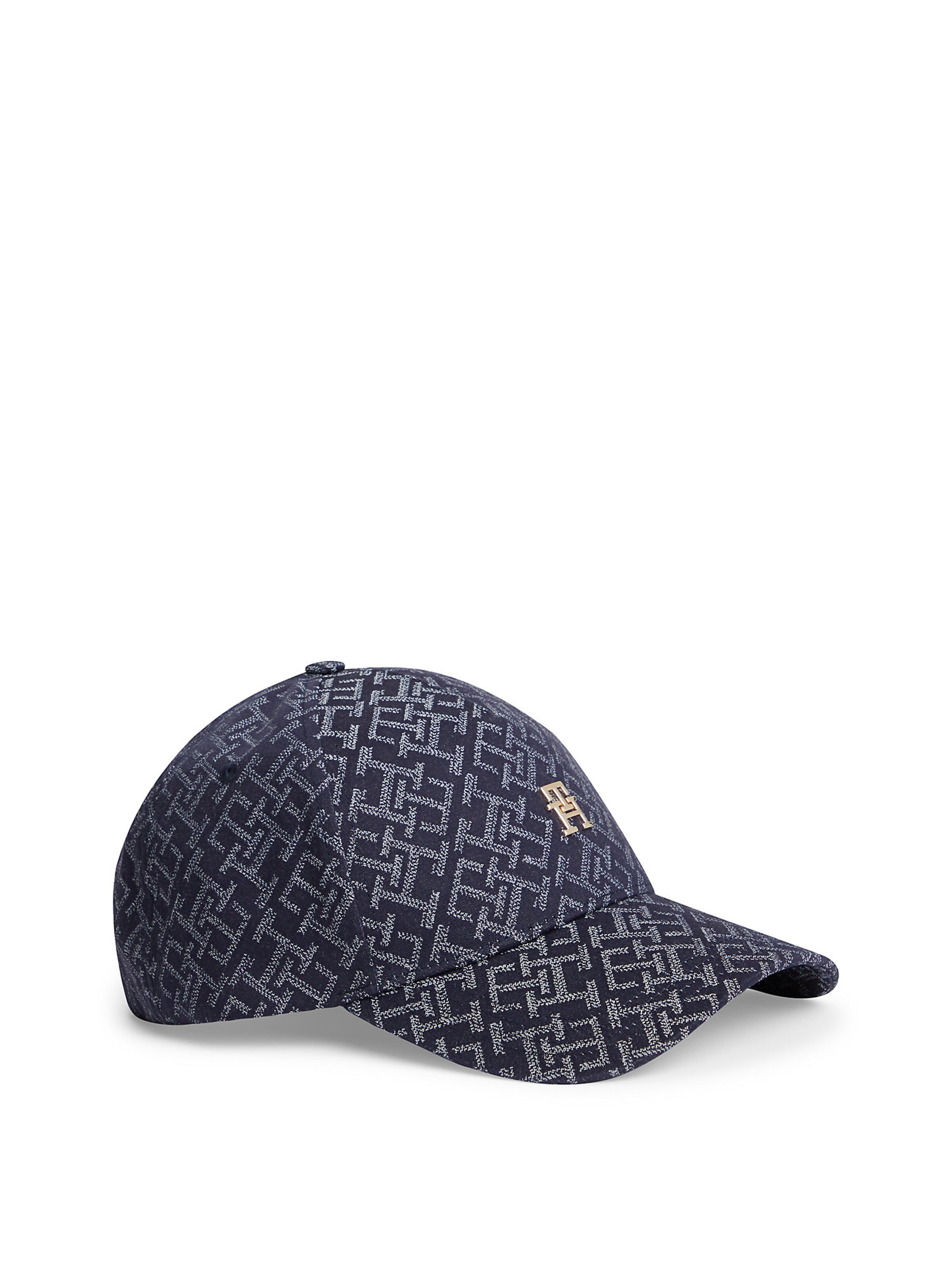 Casquette TOMMY HILFIGER en bleu : devant