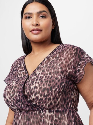 ABOUT YOU Curvy Shirt 'Daria' (GRS) in Braun