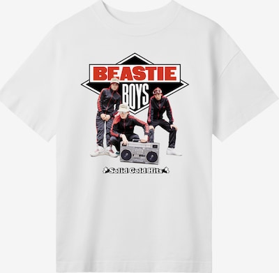 F4NT4STIC T-Shirt in rot / schwarz / weiß, Produktansicht