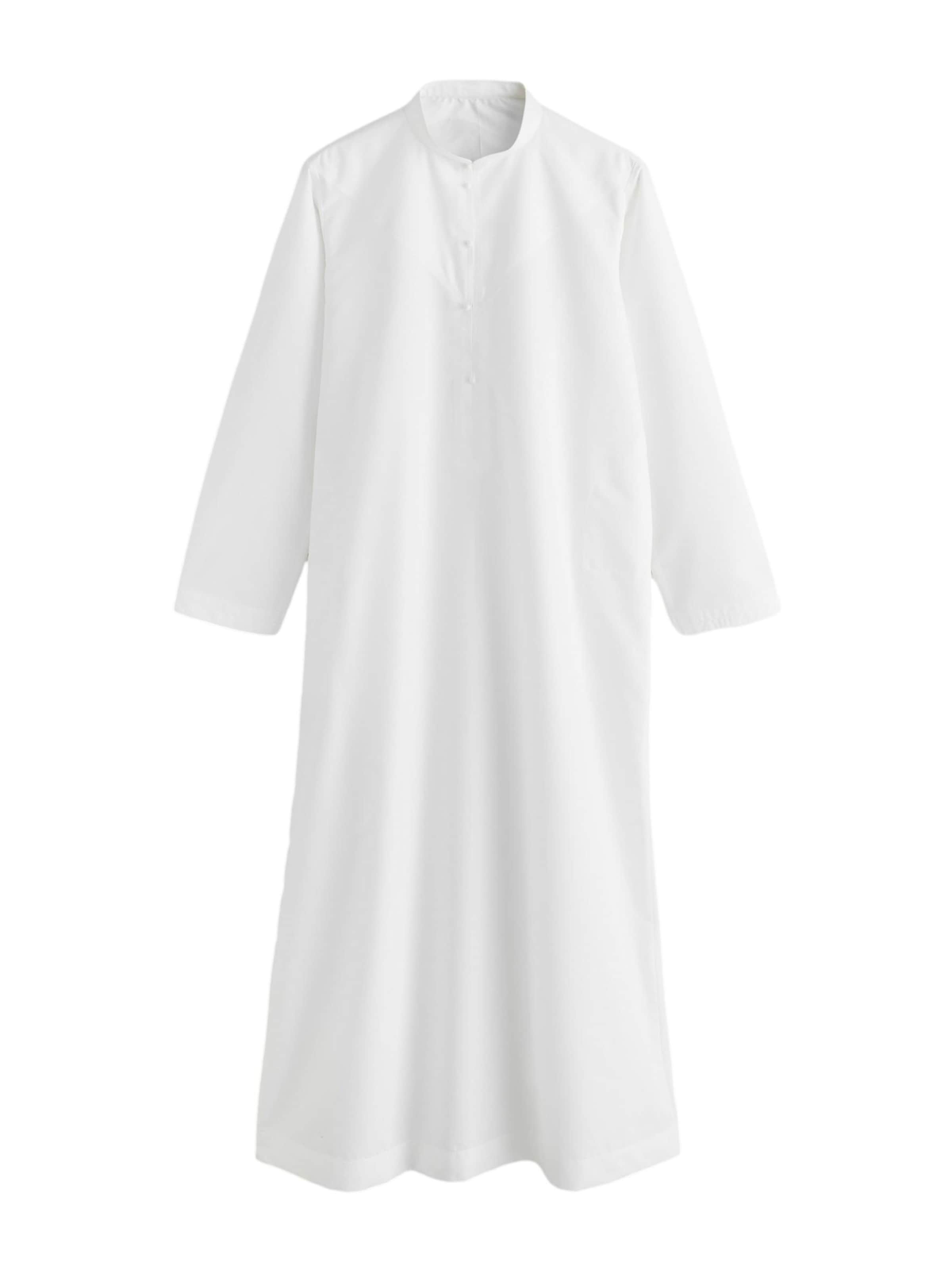 Next Button Up Shirt in White, Item view