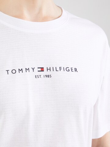 TOMMY HILFIGER T-Shirt 'ESSENTIALS' in Weiß