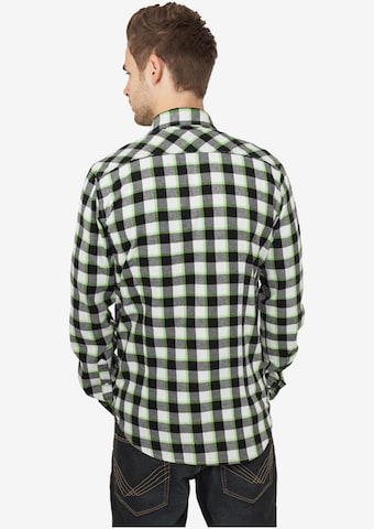 Urban Classics Regular fit Overhemd in Zwart
