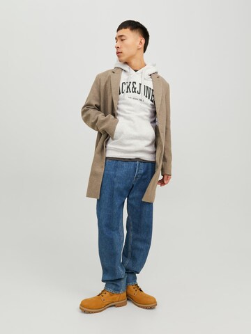 JACK & JONES Sweatshirt 'JJEJosh' i hvid